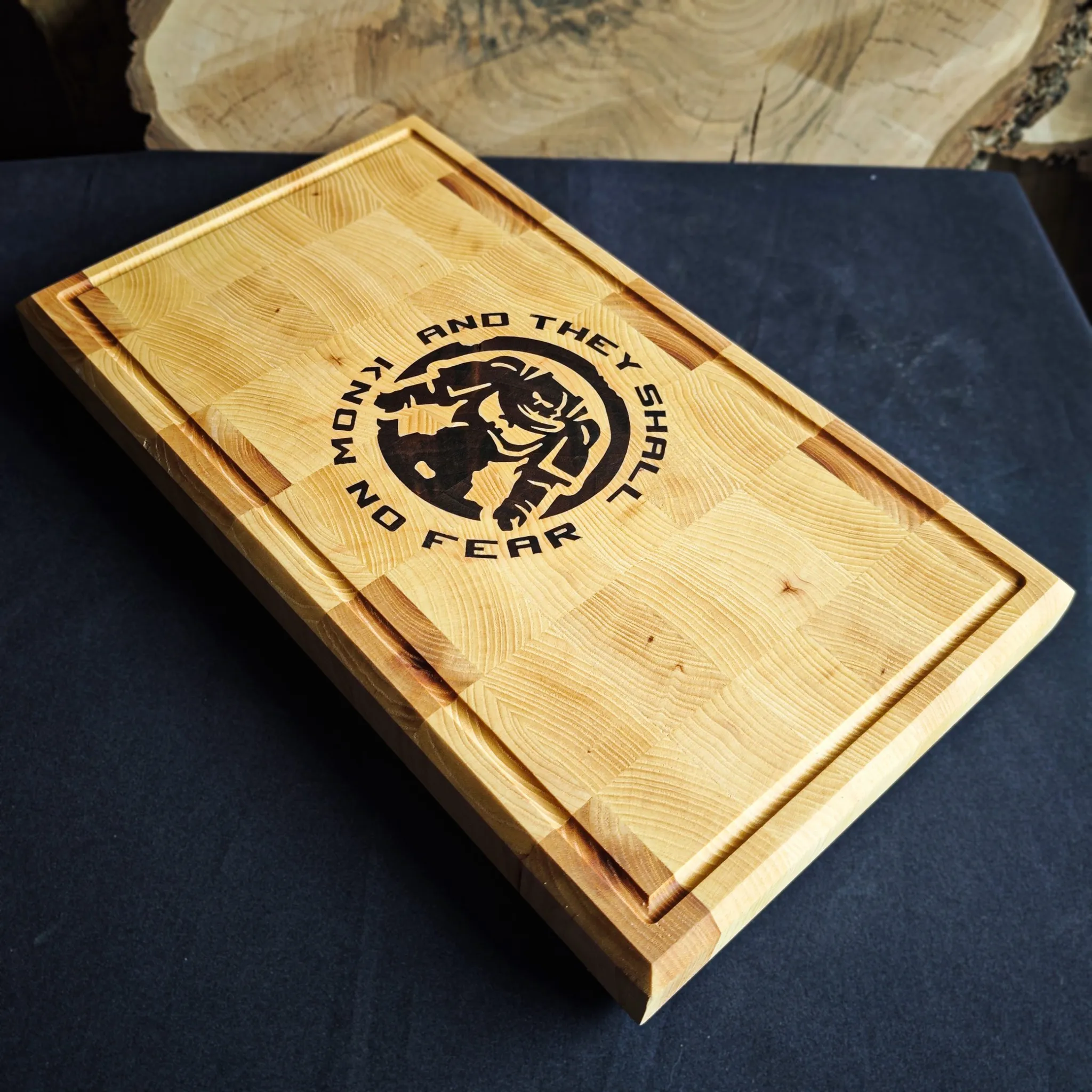 Warhammer 40k, daska, jasen, intarzija pareni orah