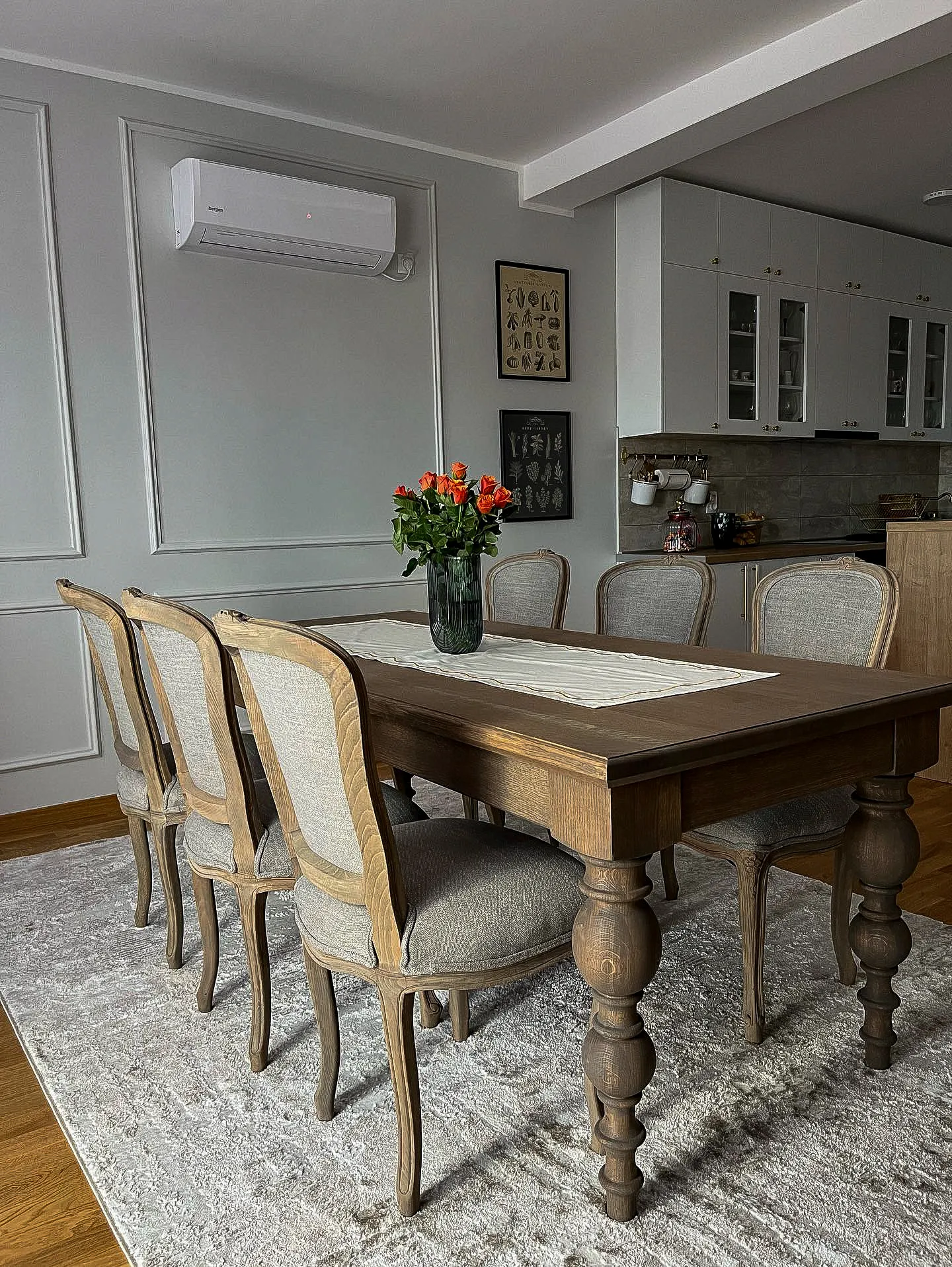 Pinterestični, hrast, 190 x 90 cm, ash-grey ulje