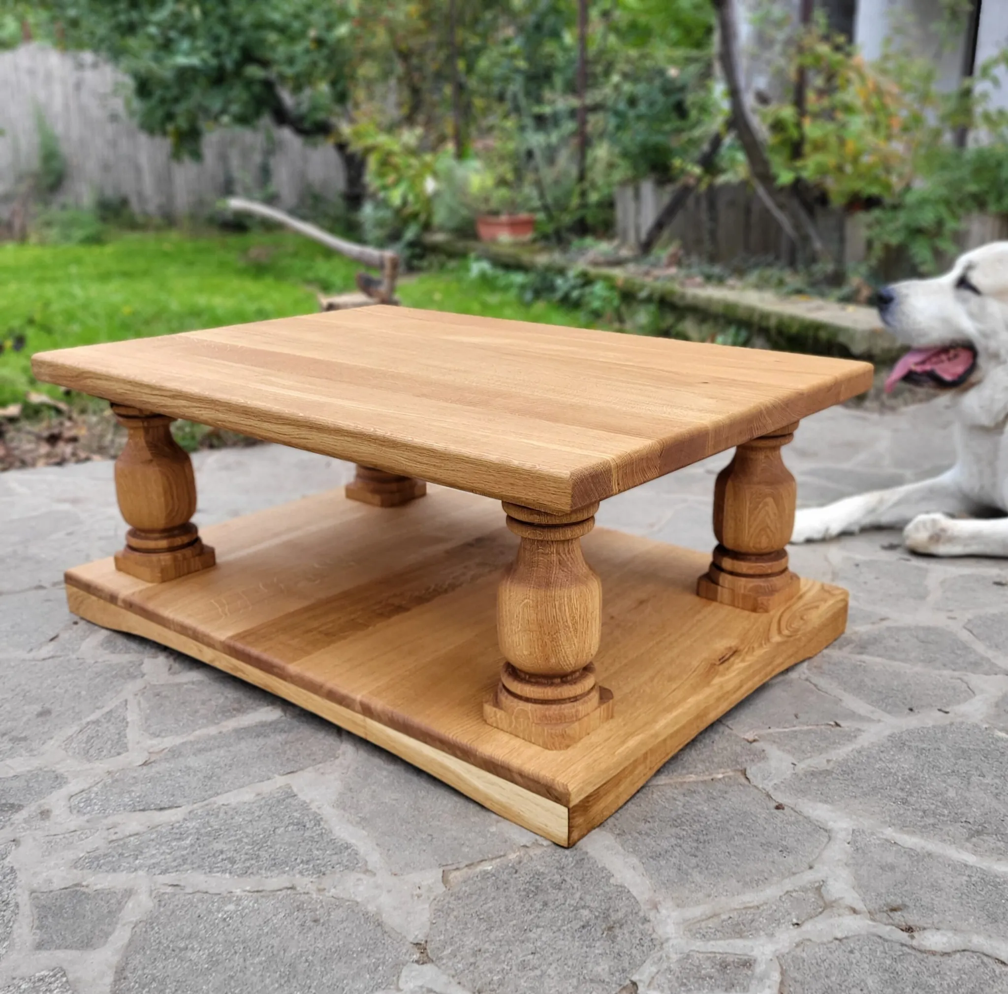 Balustradica, hrast, 100 x 70 cm 