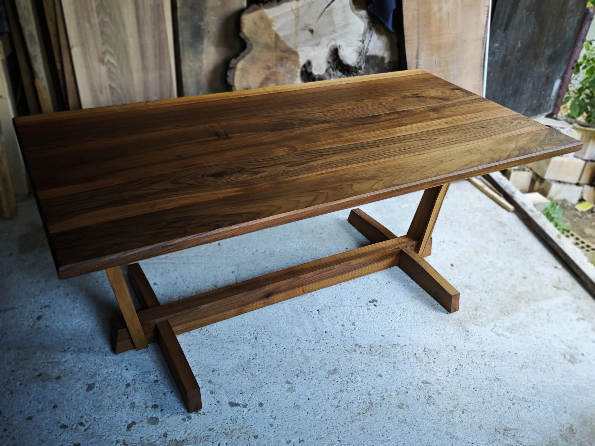 Conoid, pareni orah, 180 x 90 cm