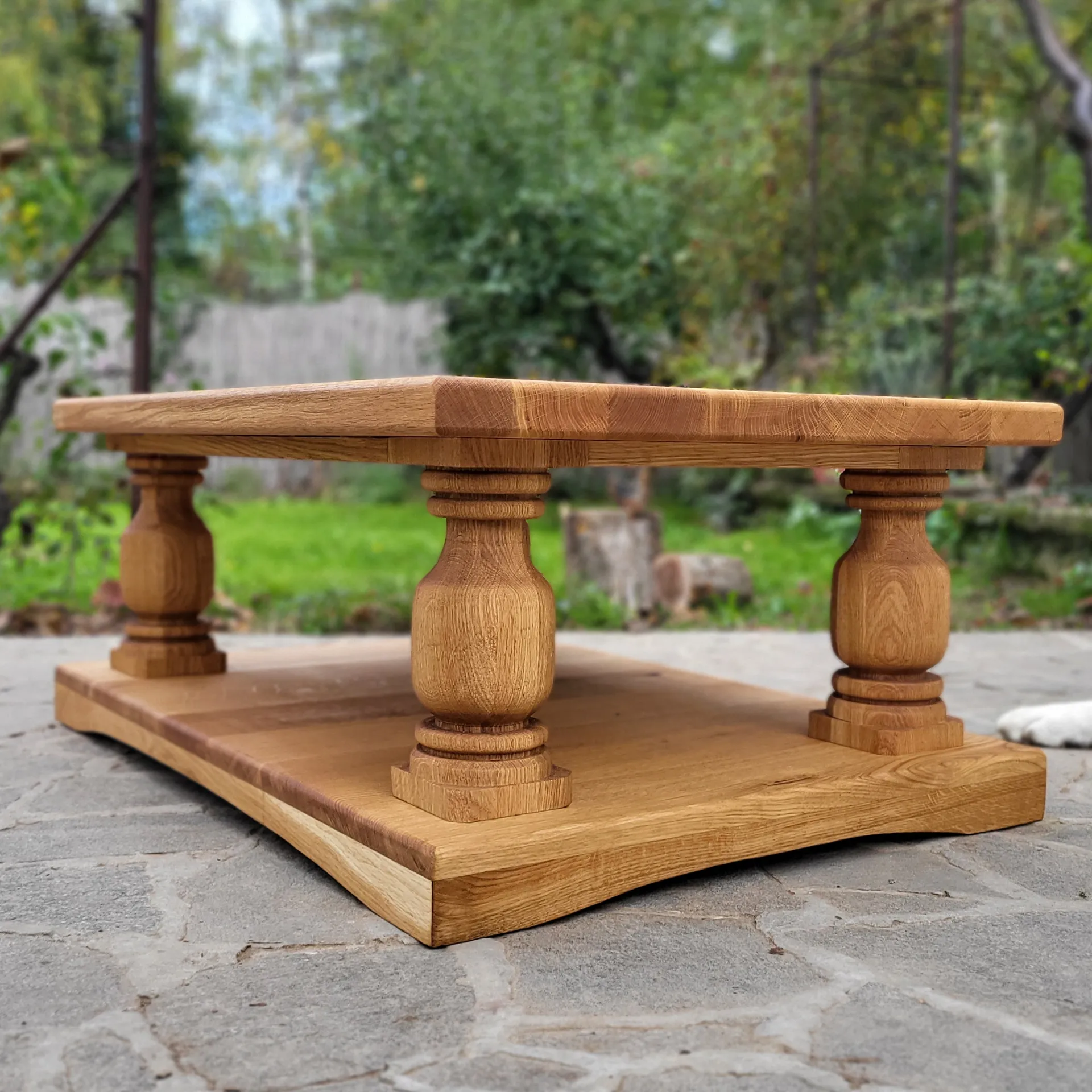 Balustradica, hrast, 100 x 70 cm 