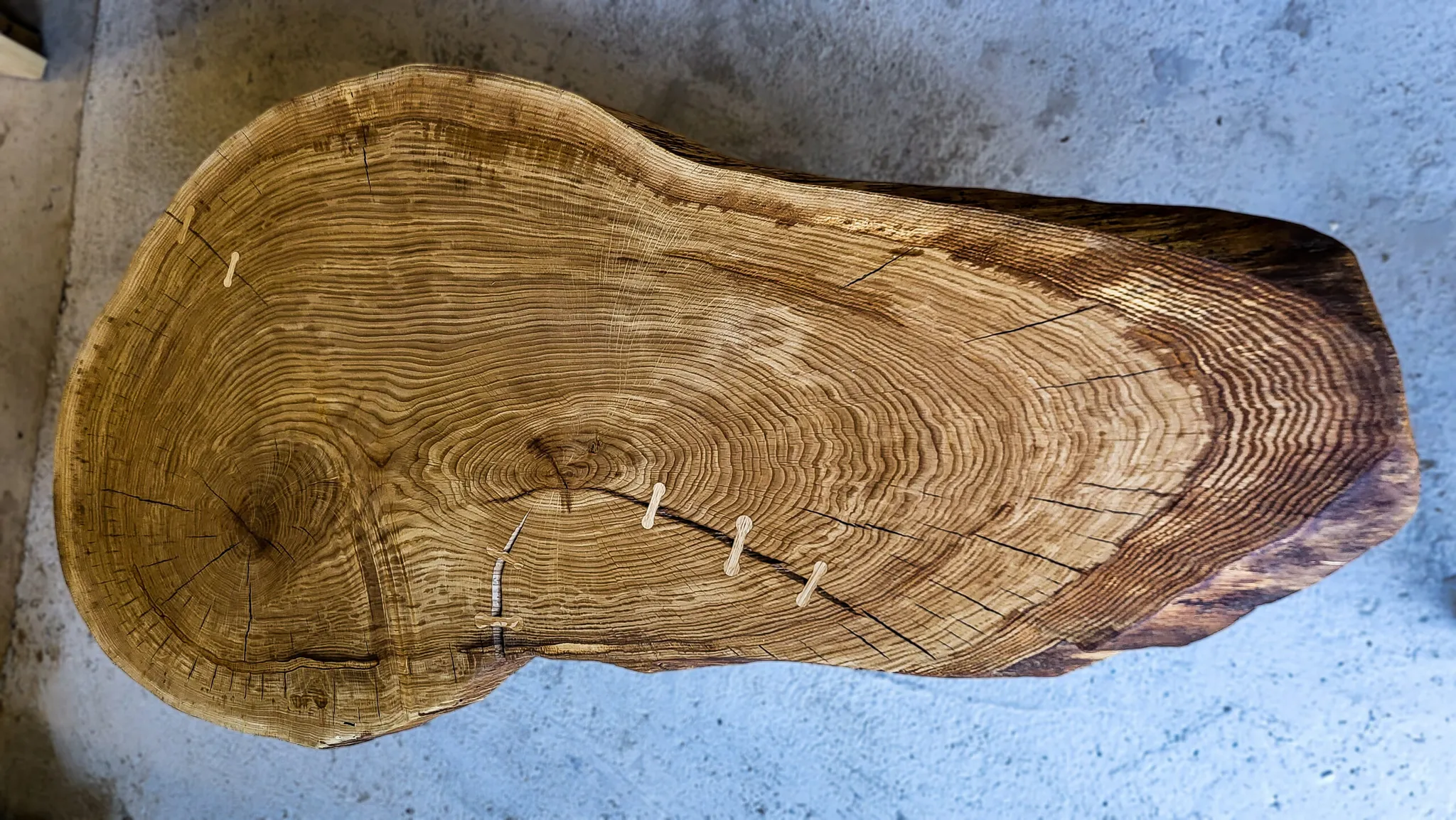 Destroyer, hrast, 160 x 80 cm