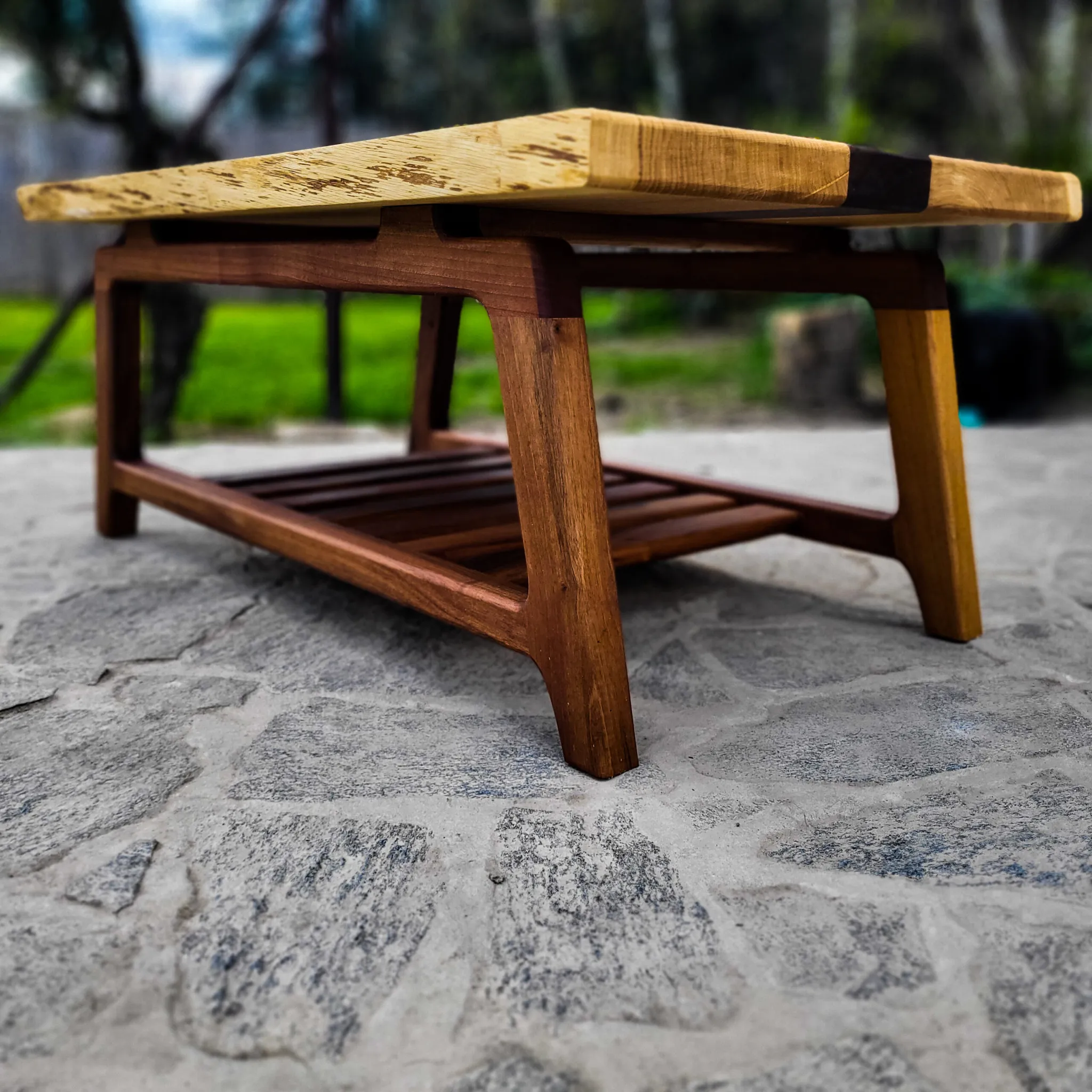 Hrast i pareni orah, 90 x 65 cm