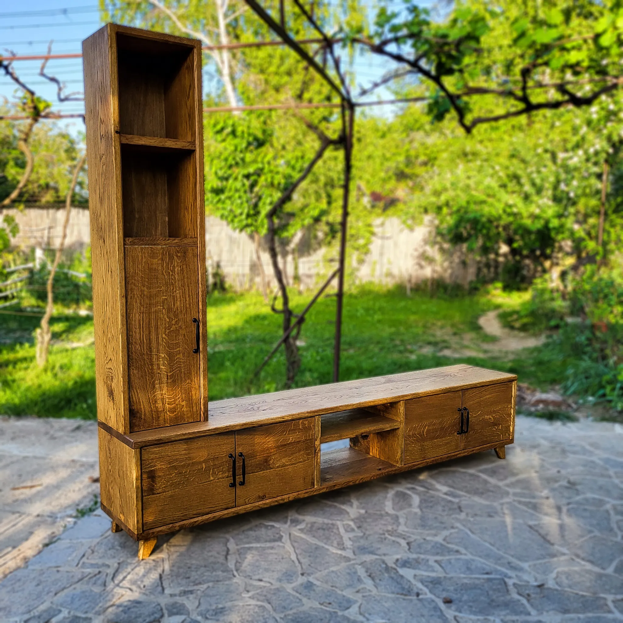 Set od hrasta, dark-oak ulje