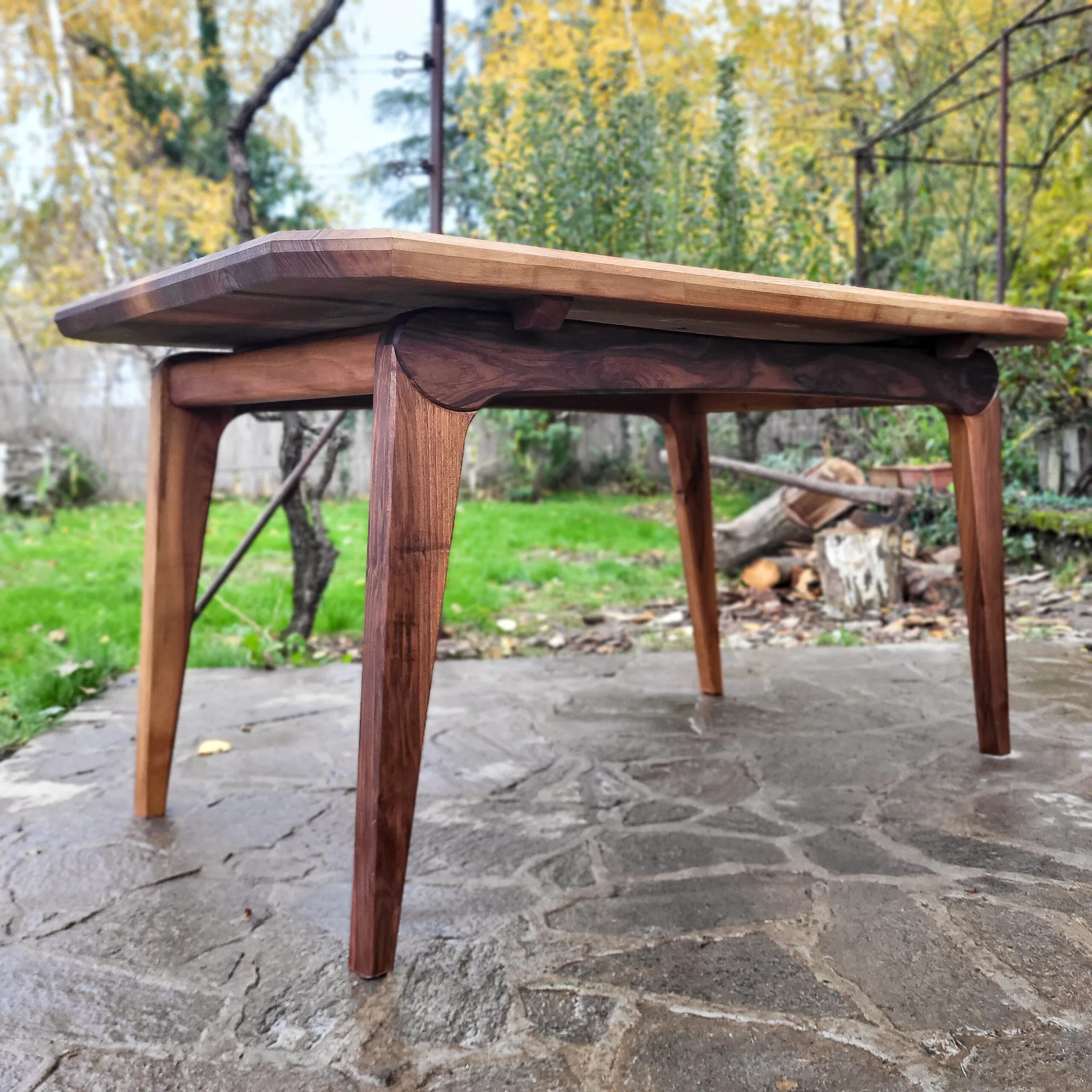 Janus, pareni orah, 140 x 90 cm, bookmatch