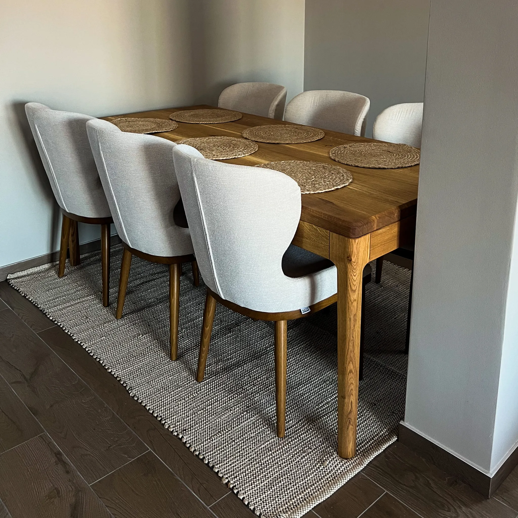 Edgar, hrast, 190 x 90 cm