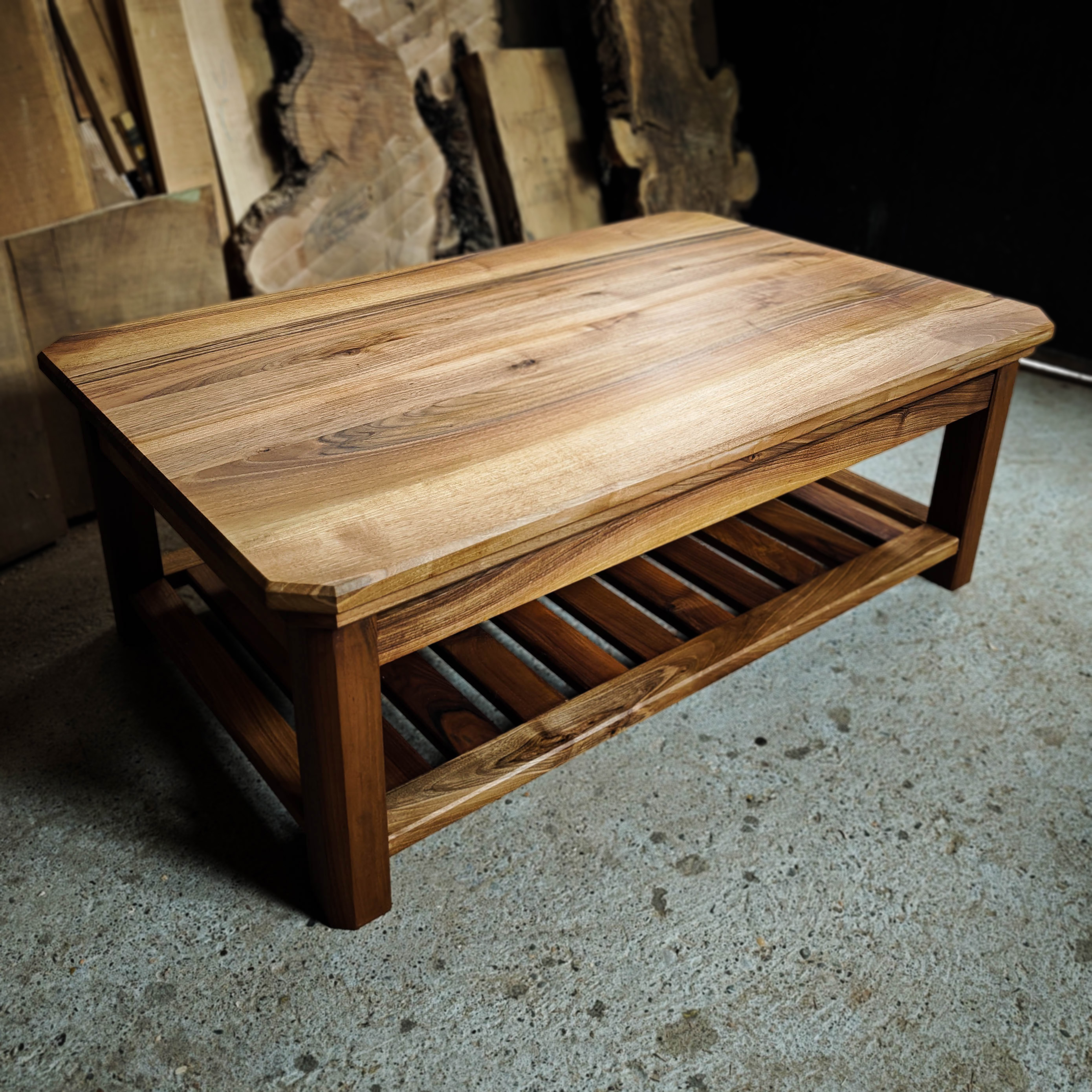 Klub-sto za društvene igre, Avanturista, pareni orah, 130 x 80 cm