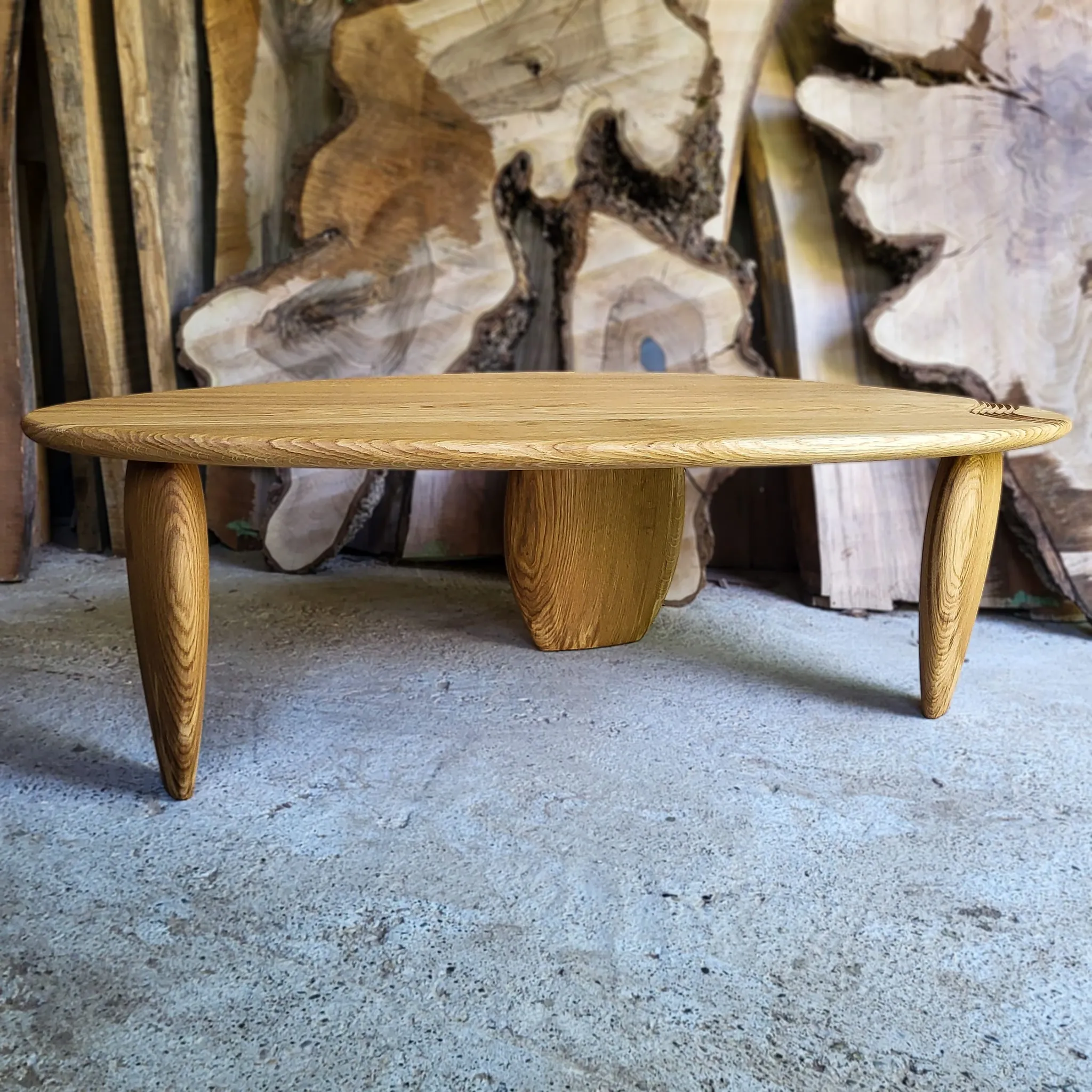 Kamičak, hrast, 125 x 65 cm